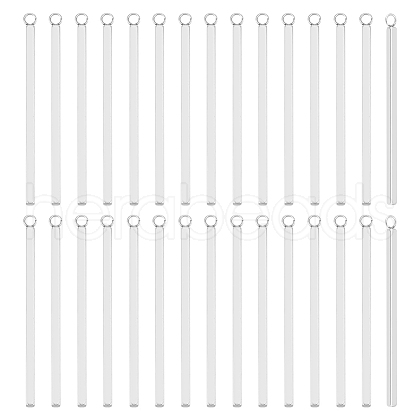 nicraftale 30Pcs 304 Stainless Steel Pendants STAS-UN0053-16-1