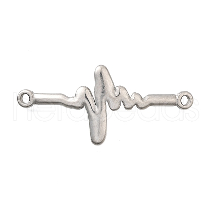 304 Stainless Steel Connector Charms STAS-Q362-07B-P-1