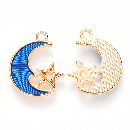 Alloy Enamel Pendants X-ENAM-S121-061-1