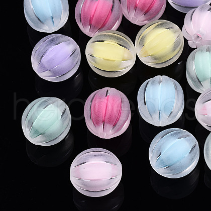 Transparent Acrylic Beads X-TACR-N011-005A-02-1