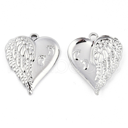 Non-Tarnish 201 Stainless Steel Pendants STAS-N098-144P-1