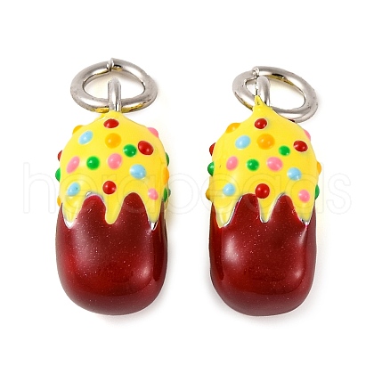 Rack Plating Brass Pendants KK-H486-11P-1