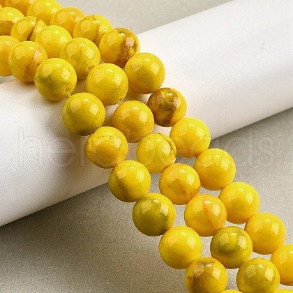 Natural Striped Stone Beads Strands G-D315-A01-04-10mm-1