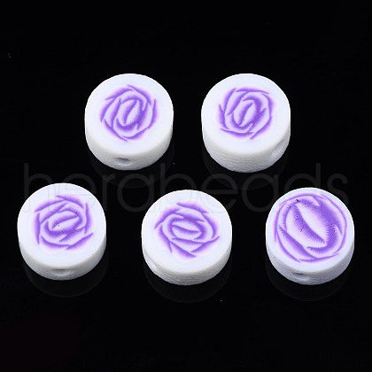 Handmade Polymer Clay Beads CLAY-N008-041E-1