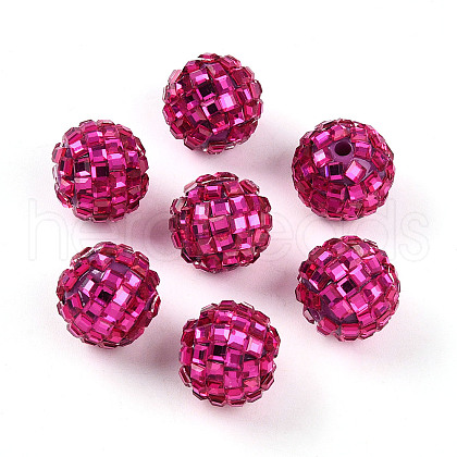 Oapque Acrylic Beads OACR-D307-01I-16MM-1