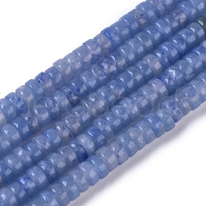 Natural Blue Aventurine Beads Strands G-I265-07A-1