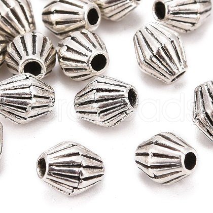 Tibetan Style Alloy Spacer Beads LF1652Y-1