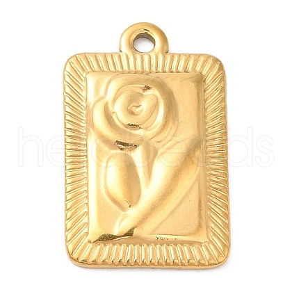 Ion Plating(IP) 304 Stainless Steel Pendants STAS-D084-19G-1