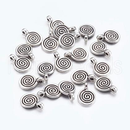 Tibetan Style Alloy Charms X-LF0339Y-1