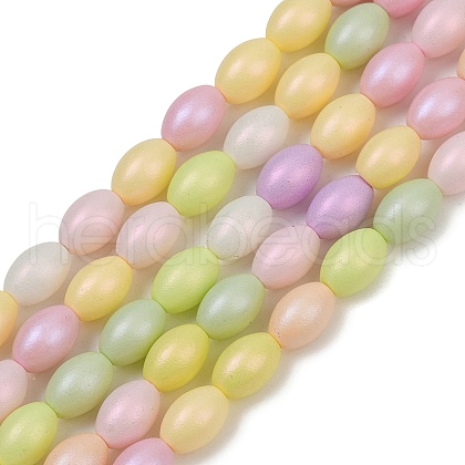 Handmade Lampwork Beads Strands LAMP-S070-11B-1
