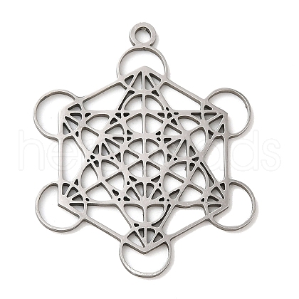 Non-Tarnish 201 Stainless Steel Pendants STAS-B049-11P-1