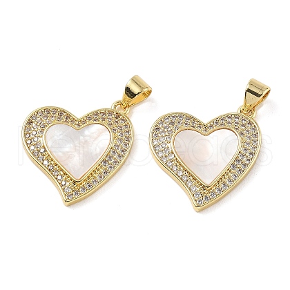 Brass Pendants KK-H002-12B-G-RS-1