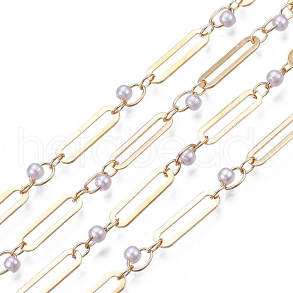 Brass Paperclip Chains CHC-N018-092-1
