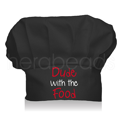Custom Cotton Chef Hats AJEW-WH0242-031-1