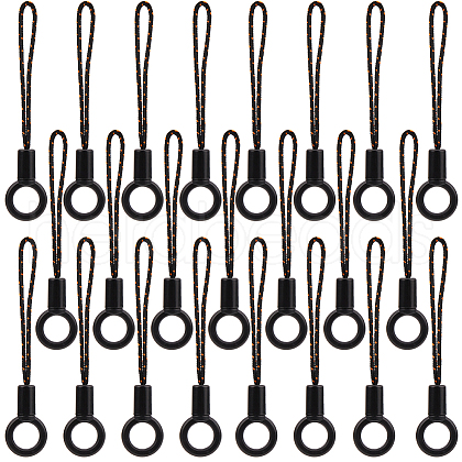 Gorgecraft 100pcs Nylon Cord Mobile Straps FIND-GF0006-60A-1