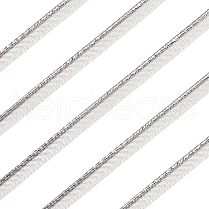 Polyester Cord for Quilt Set with Pillow Trim OCOR-WH0091-73B-1