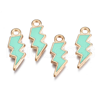 Alloy Enamel Pendants ENAM-N054-025K-1