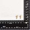 10Pcs Brass Micro Pave Clear Cubic Zirconia Pendants KK-SZ0001-90-8