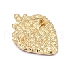 Fruit Zinc Alloy Rhinestone Brooches for Backpack Clothes JEWB-R068-02A-G-2