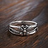 Butterfly Hollow Out Alloy Finger Rings FS-WG9DE85-02-2