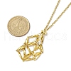 3Pcs 3 Styles 304 Stainless Steel Macrame Pouch Necklace Makings NJEW-JN04901-01-5