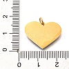 Pride 304 Stainless Steel Enamel Pendants STAS-B079-01G-17-3