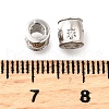 925 Sterling Silver Micro Pave Clear Cubic Zirconia Beads STER-F061-04A-P-2