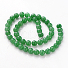 Natural Dyed Jade Beads Strands X-JBR10-8mm-3