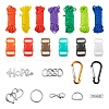 DIY Parachute Cord Bracelets Making Kits DIY-LS0003-89-1