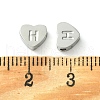 Tarnish Resistant 316L Surgical Stainless Steel Beads STAS-R230-01H-P-1-3