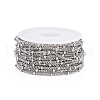 Tarnish Resistant 304 Stainless Steel Twisted Chains CHS-H007-11P-2