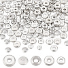   200Pcs 5 Styles Brass Spacer Beads KK-PH0006-54-1