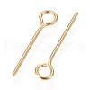 304 Stainless Steel Eye Pins A-STAS-L238-005A-G-2
