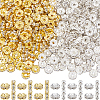 SOFPLATE 400pcs 2 Colors Brass Rhinestone Spacer Beads RB-SP0001-03A-1