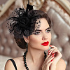 Polyester Mesh Hair Bands OHAR-WH0034-11-6