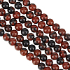 Olycraft 2 Strands Natural Mahogany Obsidian Beads Strands G-OC0005-69-1