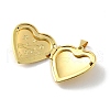 Brass Locket Pendants KK-C092-25G-07-2