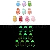 Luminous Opaque Resin Decoden Cabochons RESI-Q230-06-1