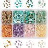 Olycraft Natural & Synthetic Mixed Gemston Chip Beads G-OC0001-57-1