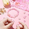 DIY Acrylic Beaded Stretch Bracelets Jewelry Kits DIY-YW0010-06-4