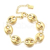 304 Stainless Steel Link Bracelets for Women BJEW-P354-05G-4