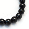 Baking Painted Pearlized Glass Pearl Round Bead Strands HY-Q330-8mm-80-2