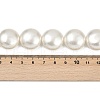 Electroplated Shell Pearl Beads Strands BSHE-G027-13E-5