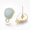 Alloy Stud Earring Findings PALLOY-S177-39B-2