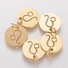 Ion Plating(IP) 304 Stainless Steel Pendants A-STAS-Q201-T445-5G-1