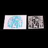 Deer Frame Carbon Steel Cutting Dies Stencils X-DIY-F036-02-1
