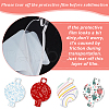 Transparent Acrylic Big Pendants DIY-WH0430-720A-4