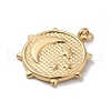 304 Stainless Steel Pendants STAS-F306-08G-2