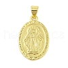 Rack Plating Brass Pendants KK-S380-42F-G-1