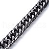 304 Stainless Steel Curb Chains Bracelets BJEW-E346-06B-2